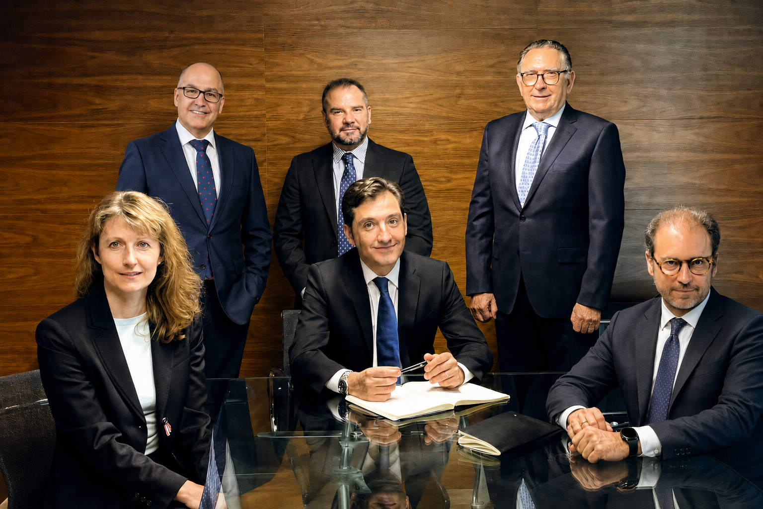Equipo de Advocatio Abogados con José Ignacio Sánchez Villa